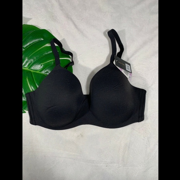 NWT! Wacoal How Perfect No-Wire Contour Bra 36D BLACK‎ - Picture 2 of 8